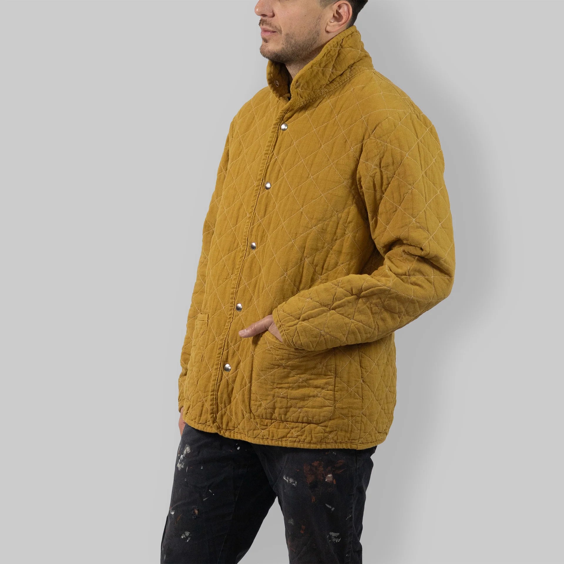 Quilted Snap Jacket