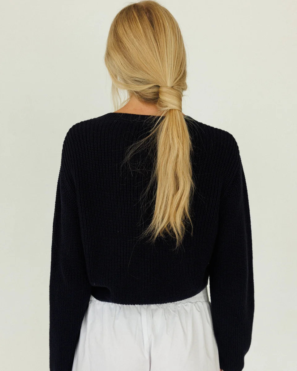 Harbour Cardigan | Navy