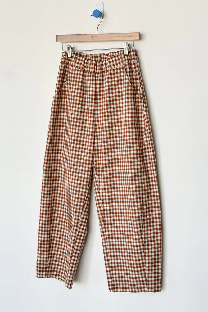 Gingham Arc Pants