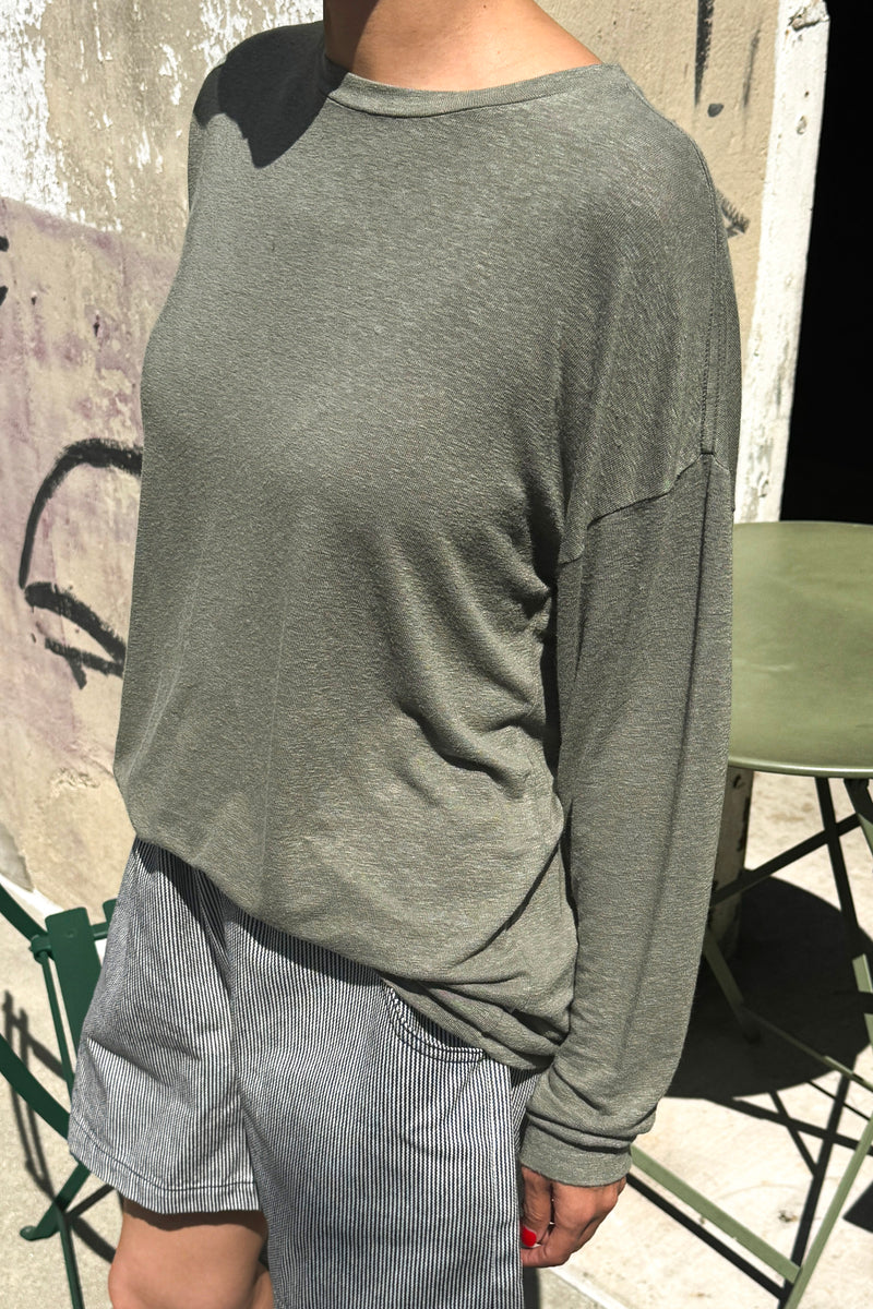 Haze Linen Blend Tee