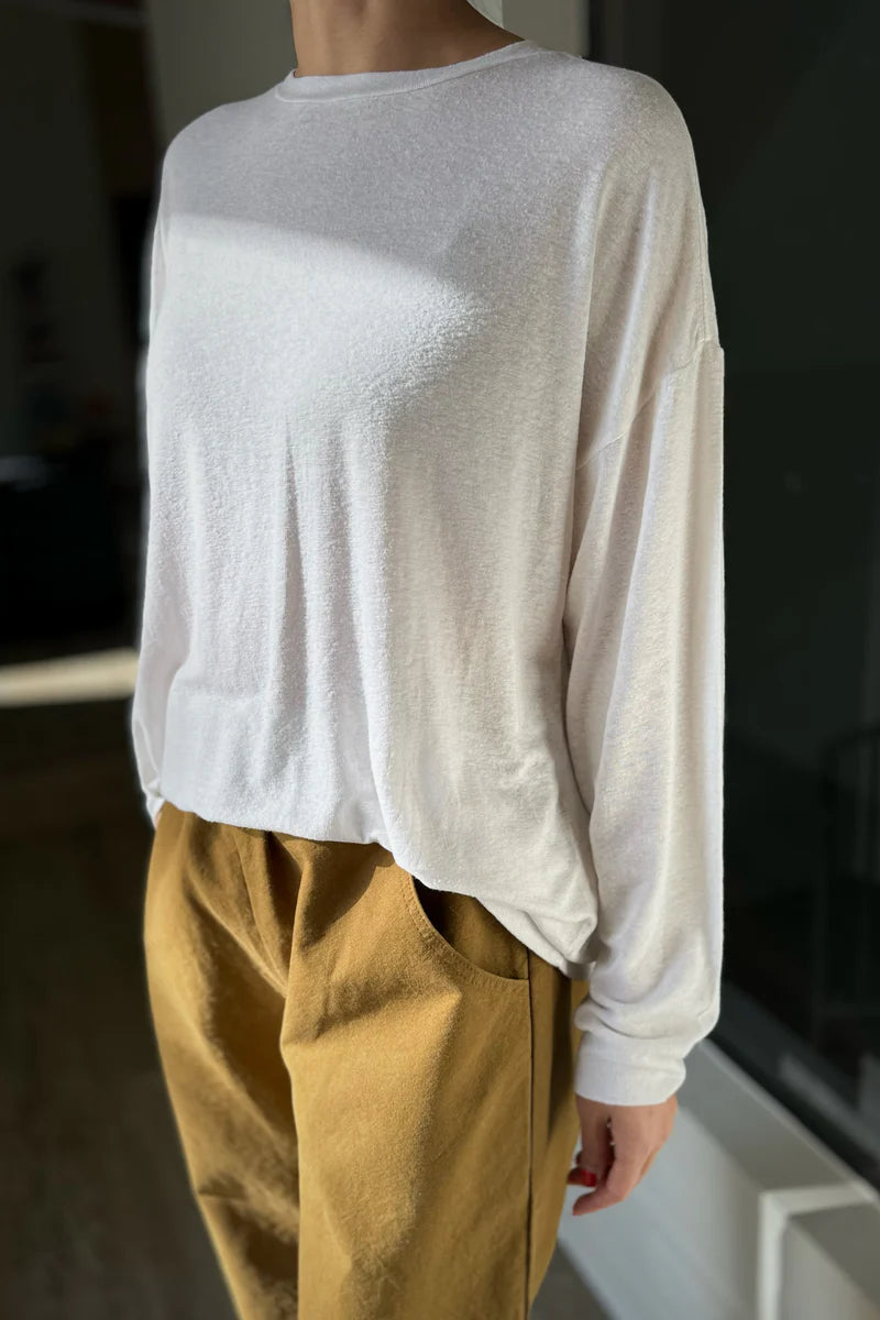Haze Linen Blend Tee