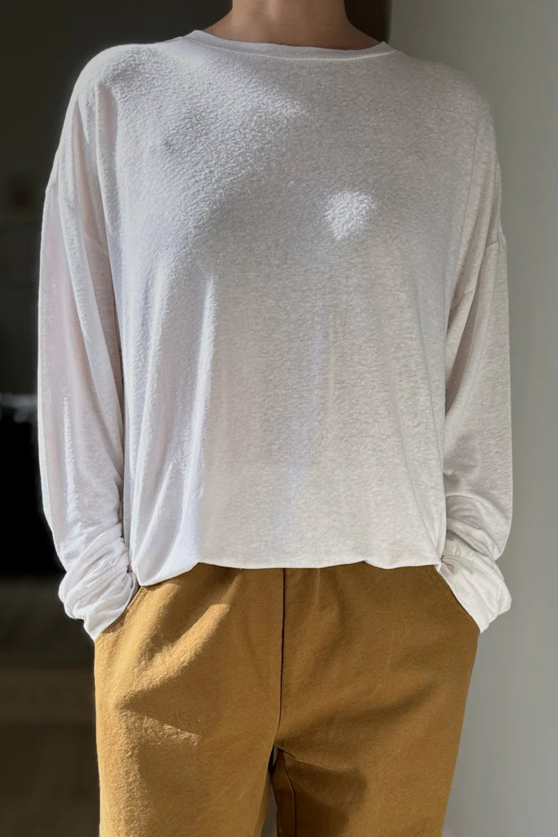 Haze Linen Blend Tee