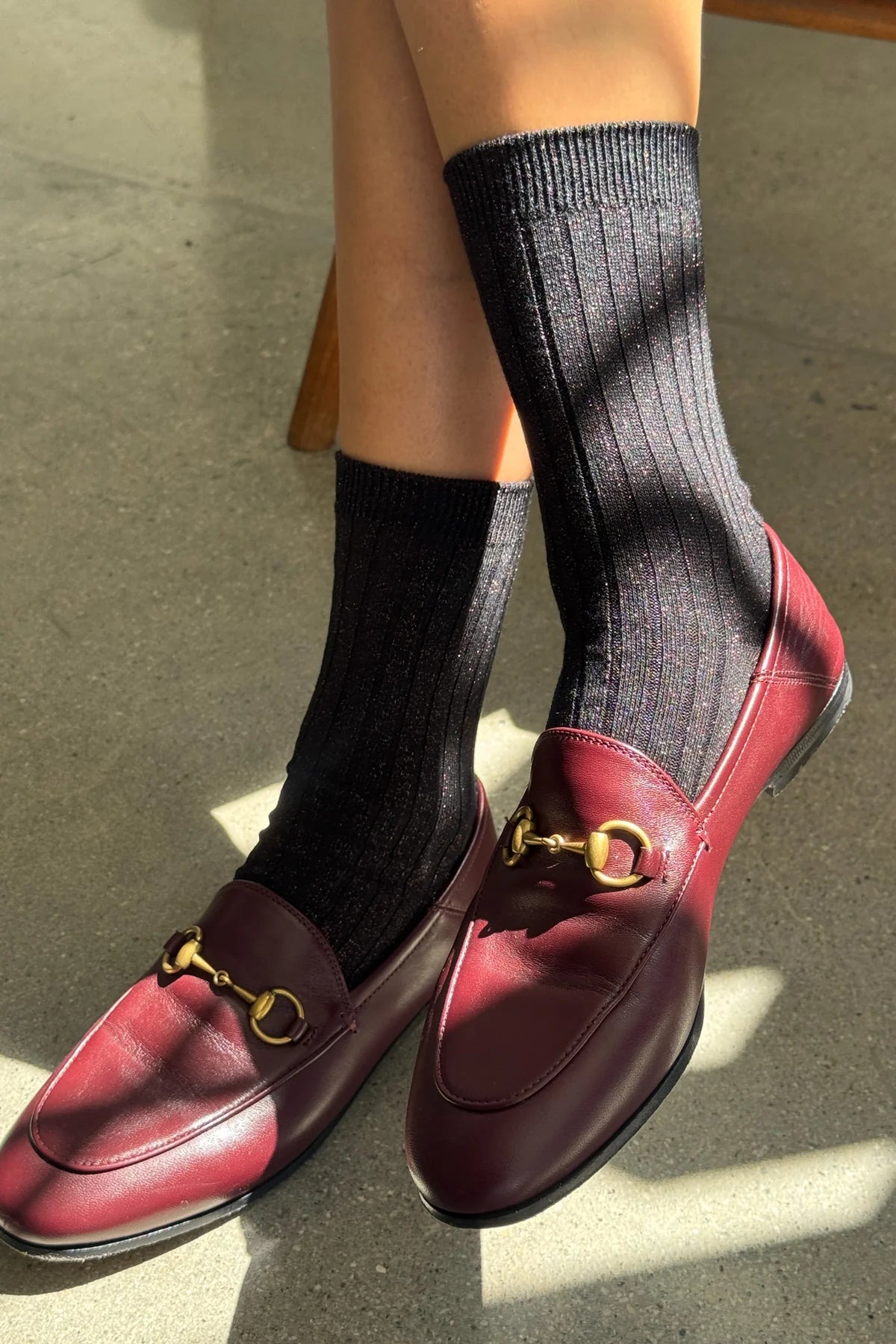 Her Socks | Modal Lurex