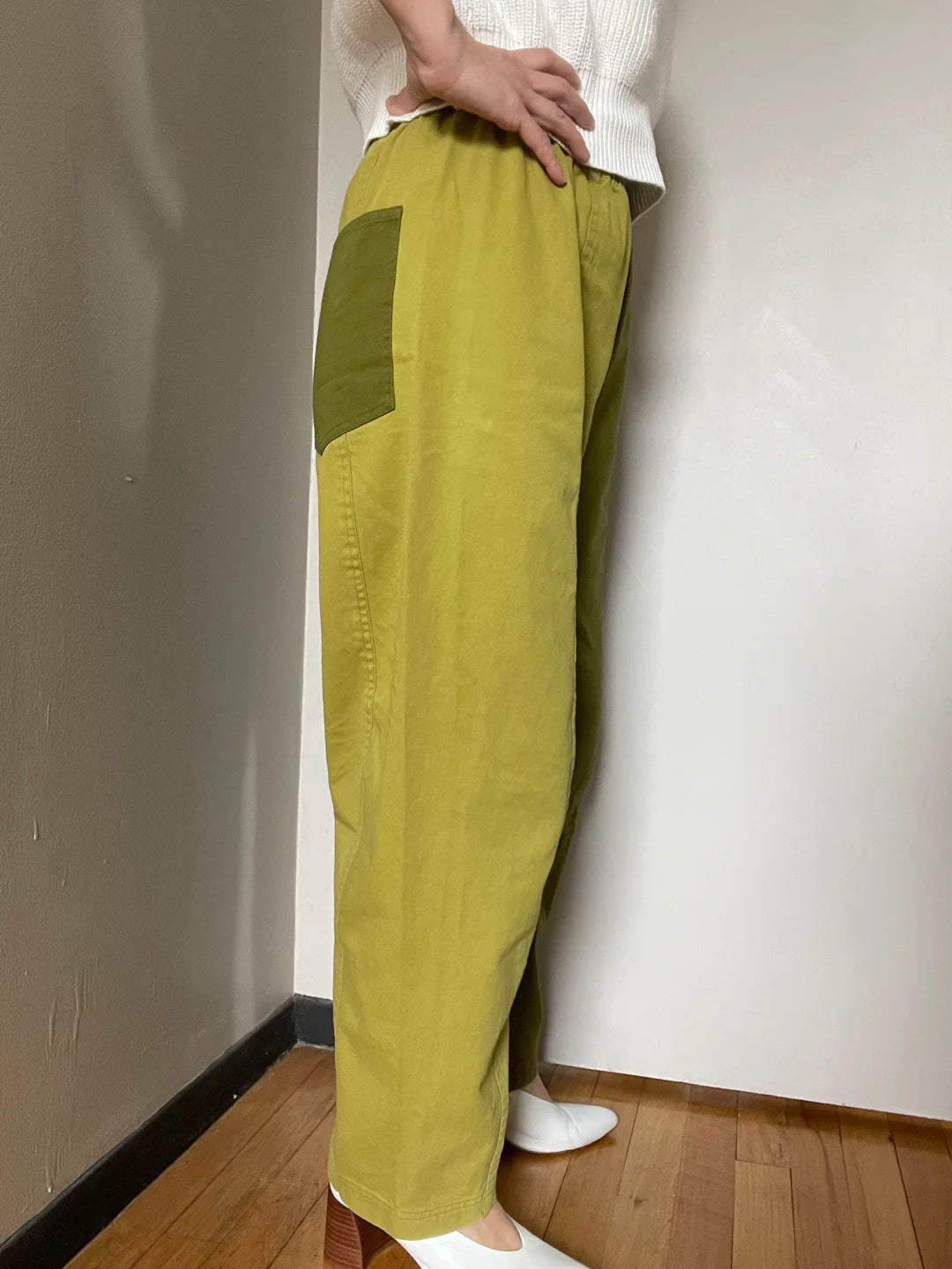 Janus Pant - Colorblock Lime