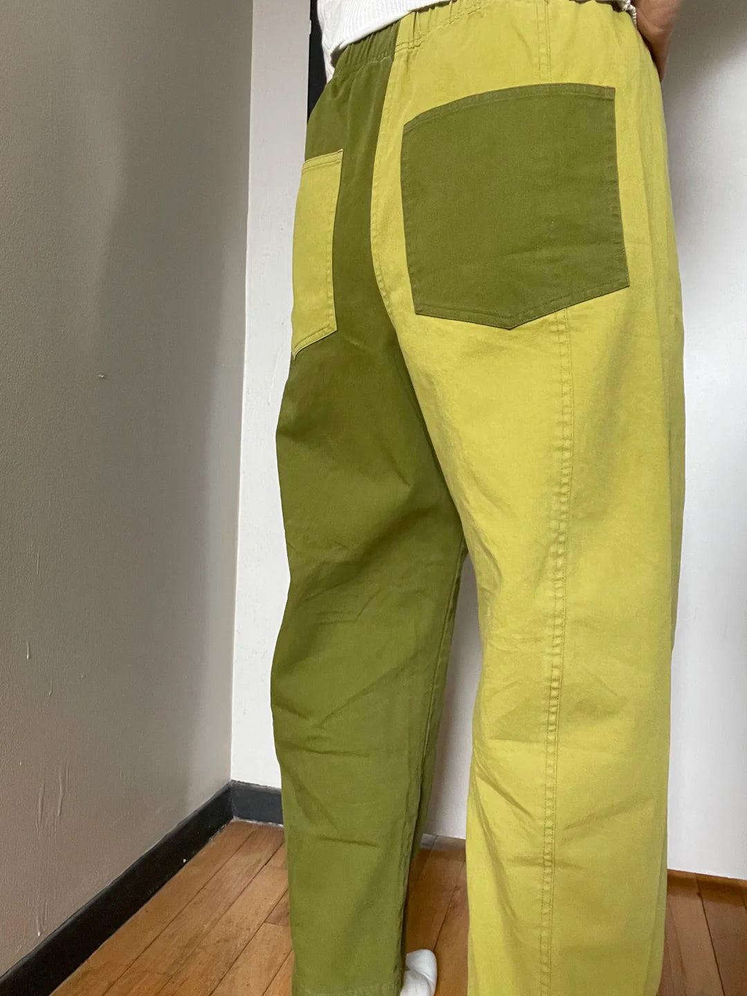 Janus Pant - Colorblock Lime