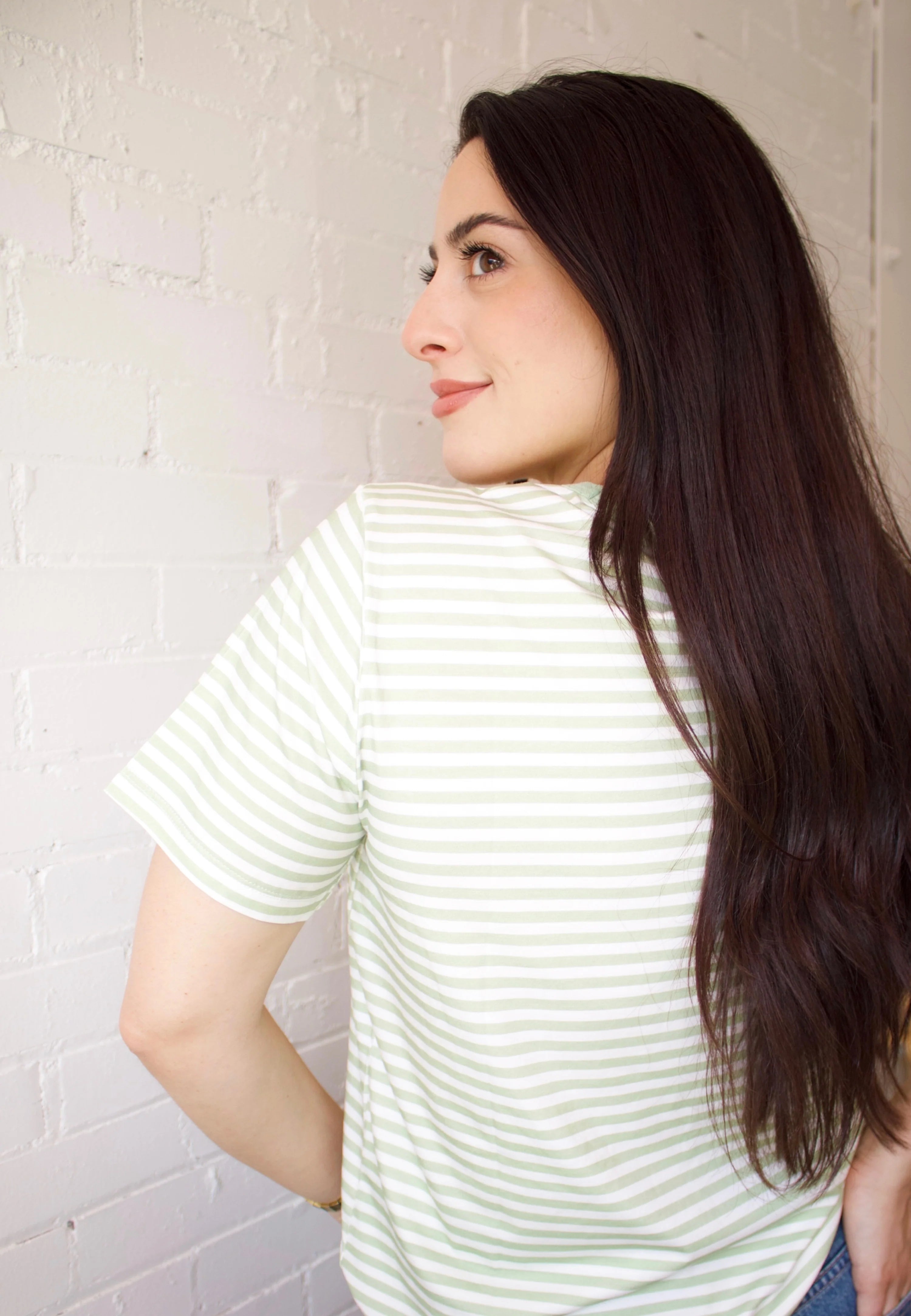 Mom Crop Tee