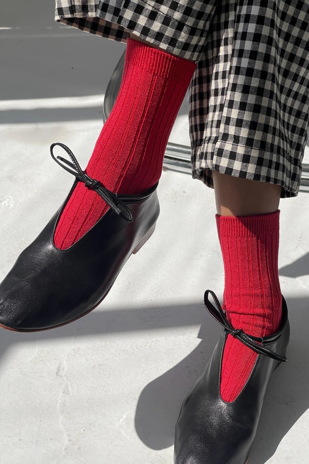 Her Socks | Modal Lurex