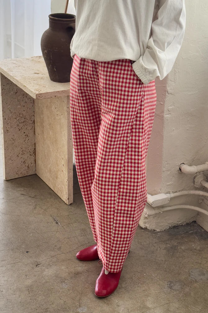 Gingham Arc Pants