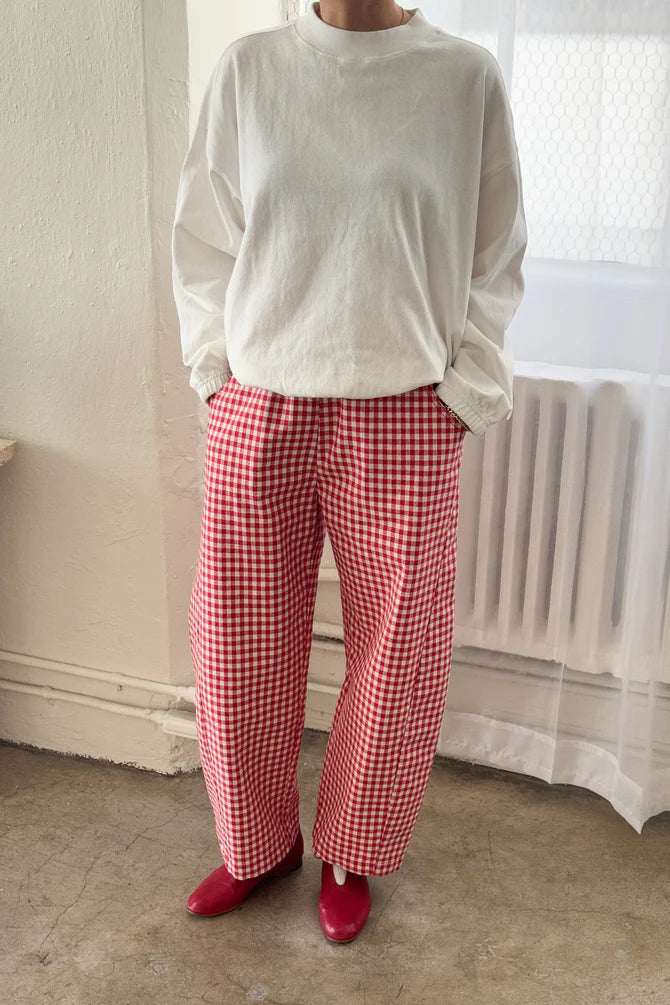 Gingham Arc Pants