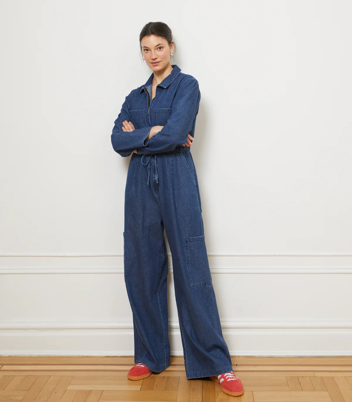 Spencer Cargo Zip Jumpsuit