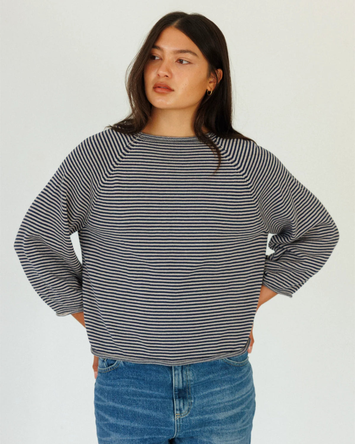Jeanie Sweater | Stripe
