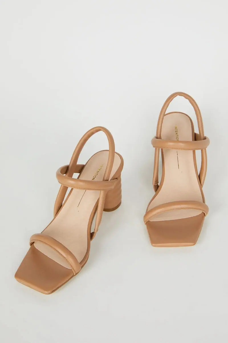 Kifton Leather Heel - Clay