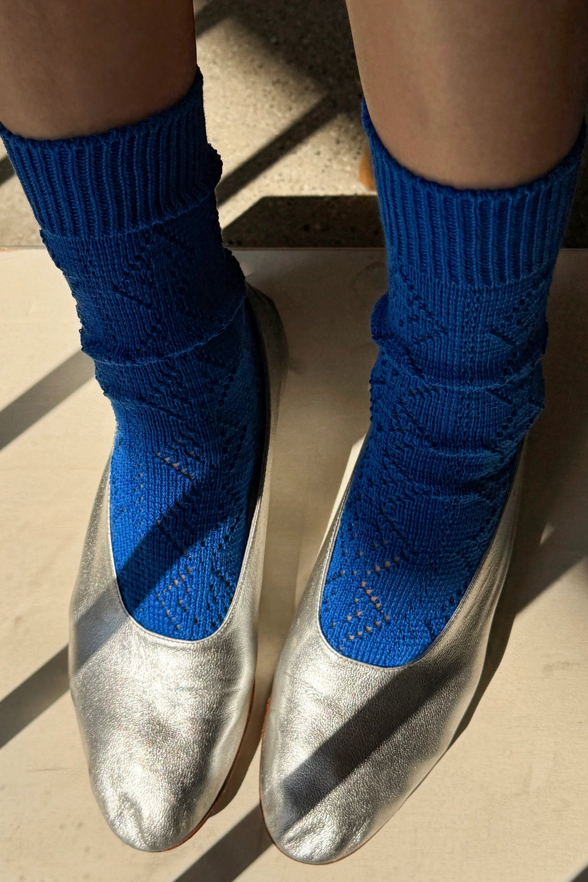 Modal Eyelet Socks