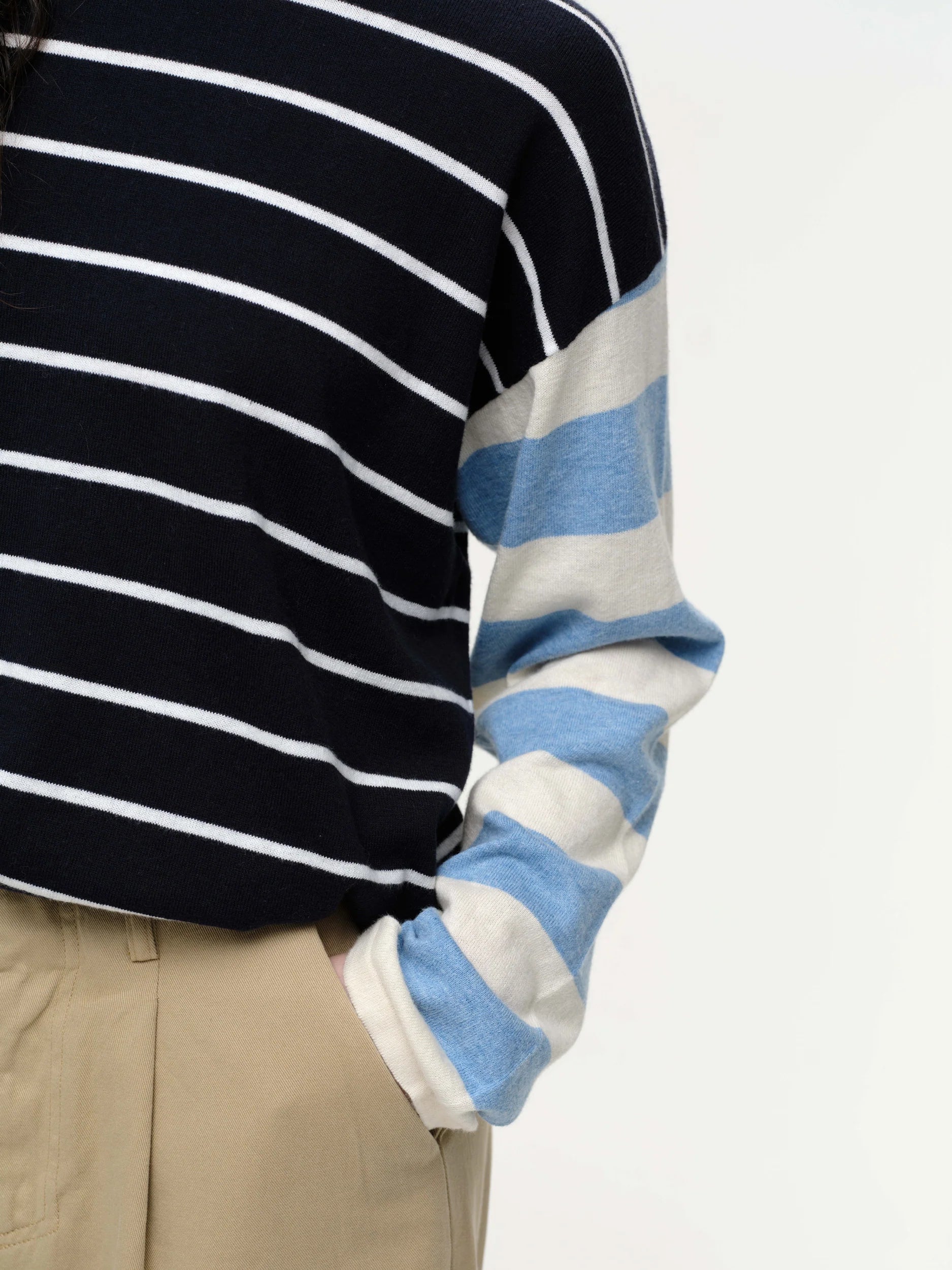 Kaleido Stripe Sweater