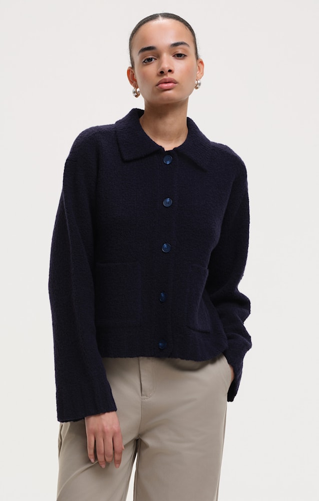 Klo R Cardigan | Navy