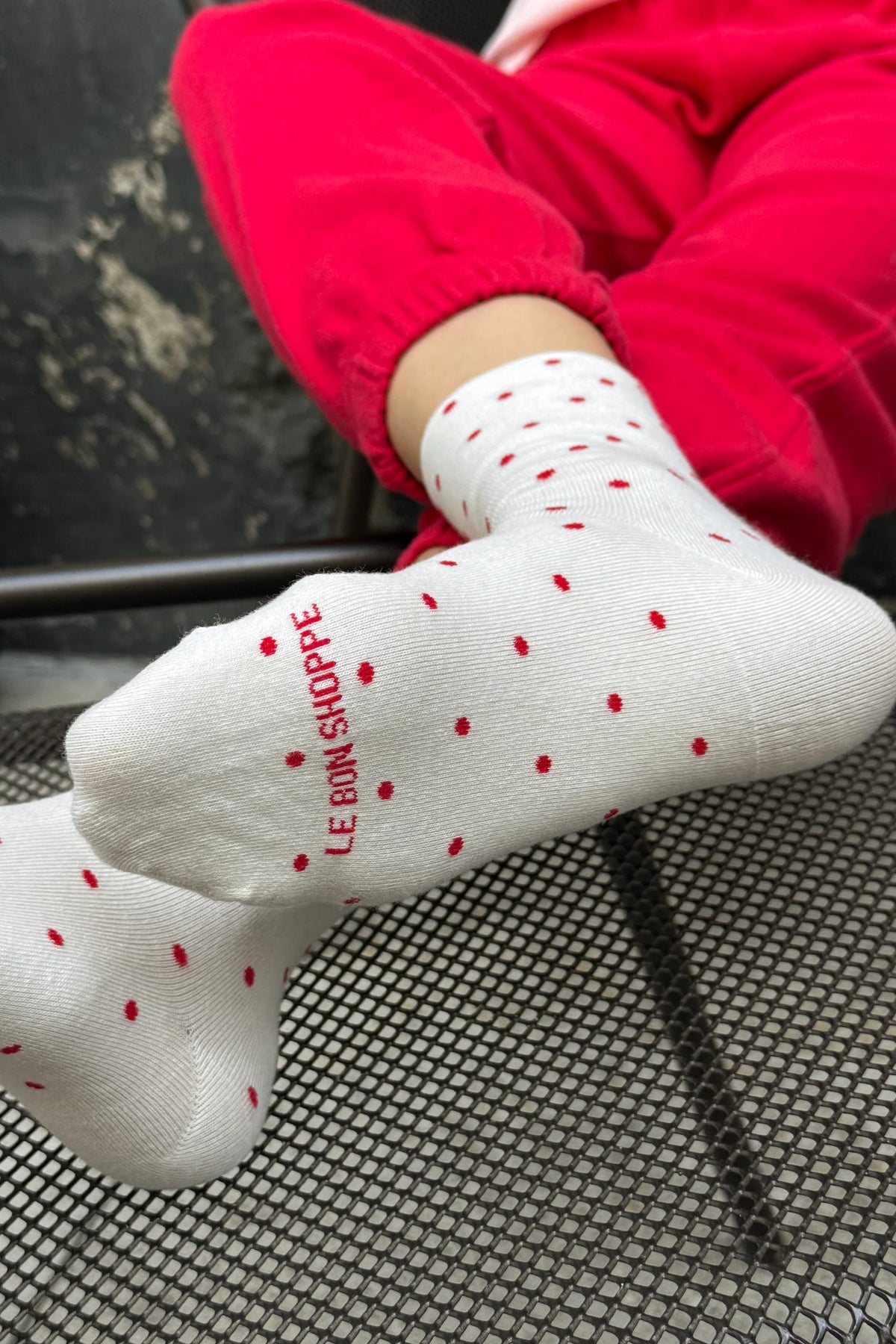 Polka Dot Sneaker Socks