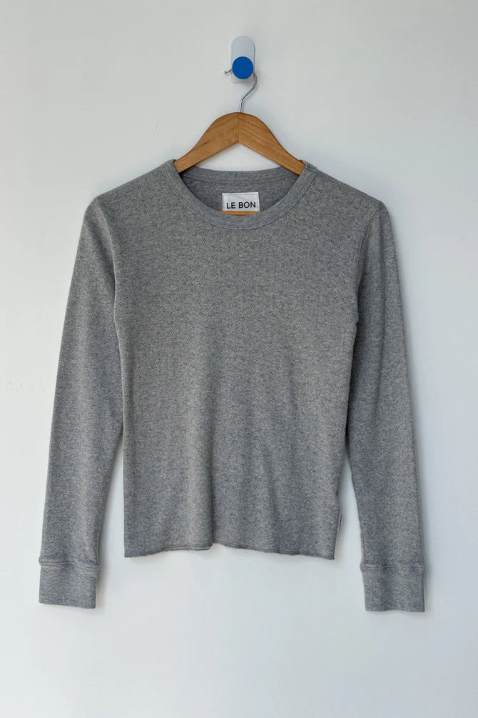 Pointelle Fundamental Tee