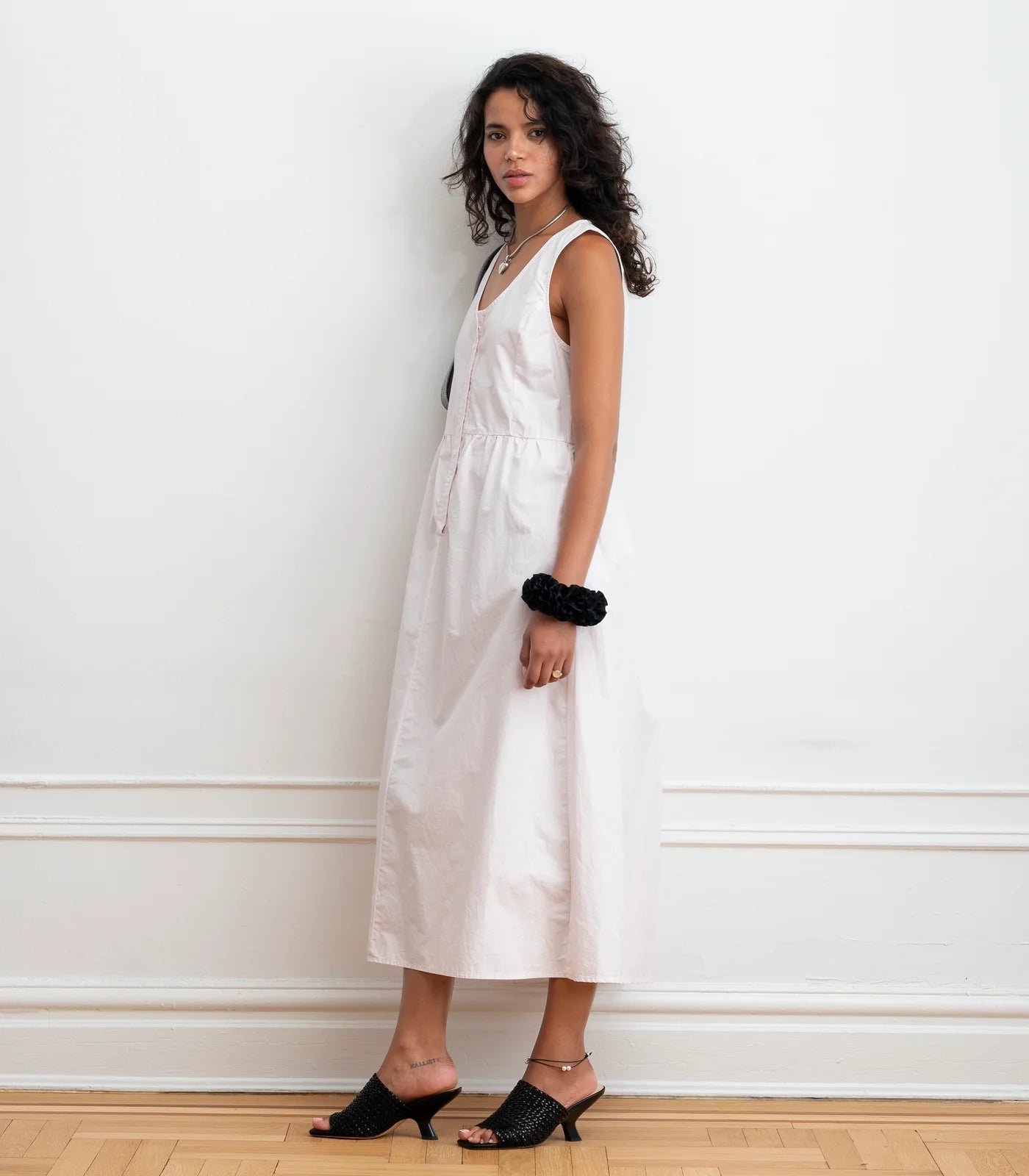 Sierra Button Up Midi Dress | Primrose