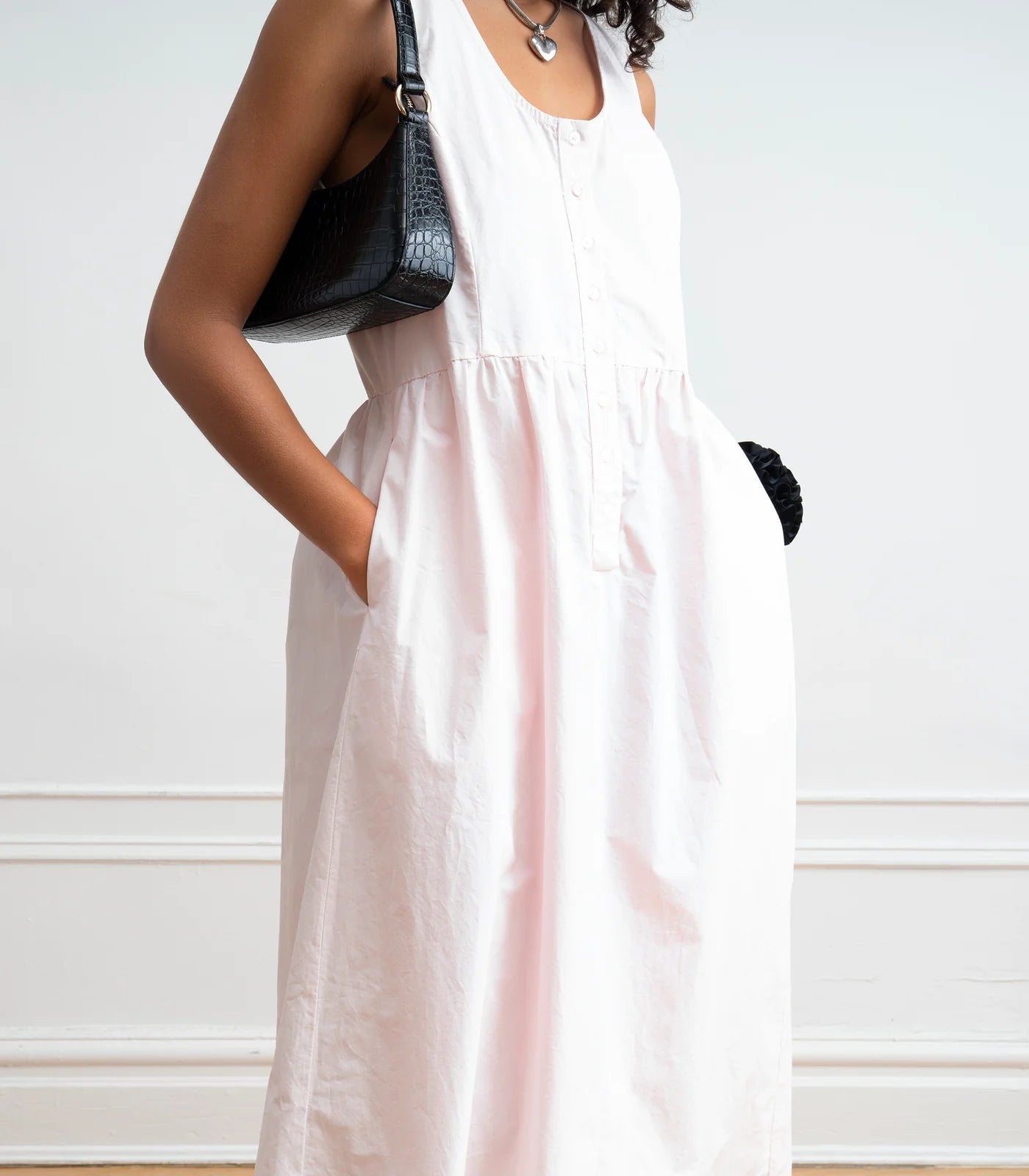 Sierra Button Up Midi Dress | Primrose