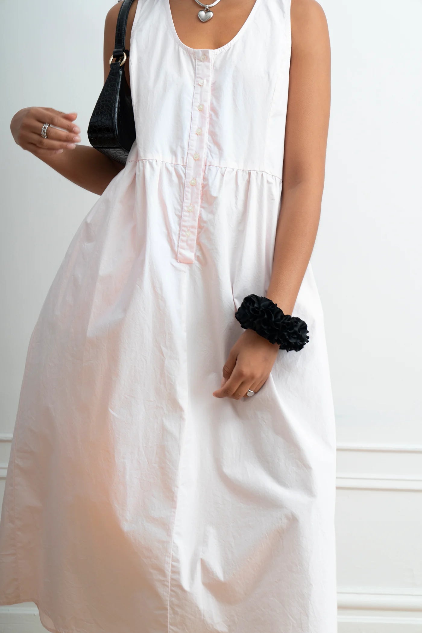 Sierra Button Up Midi Dress | Primrose