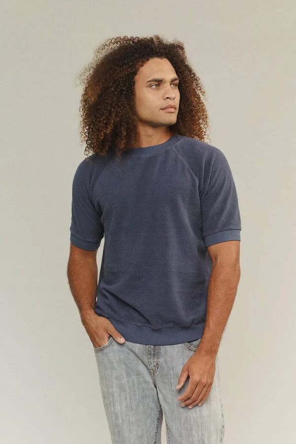 Short Sleeve Sherpa Raglan