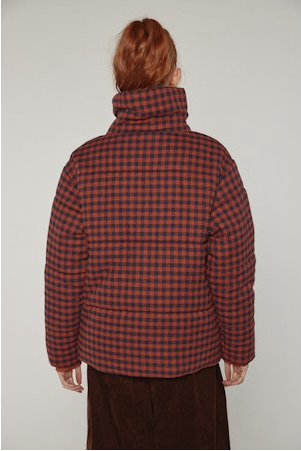 Puff Gingham Jacket