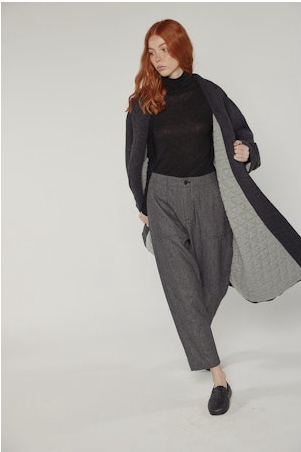 Cocoon Sleeve Maxi Coat