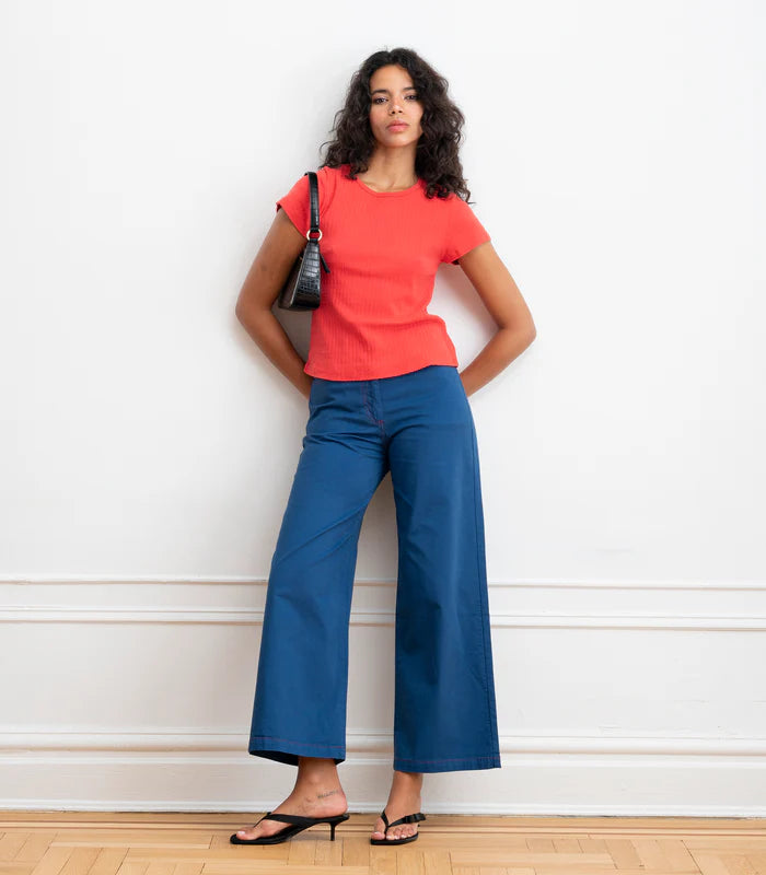 Miranda Pointelle Tee