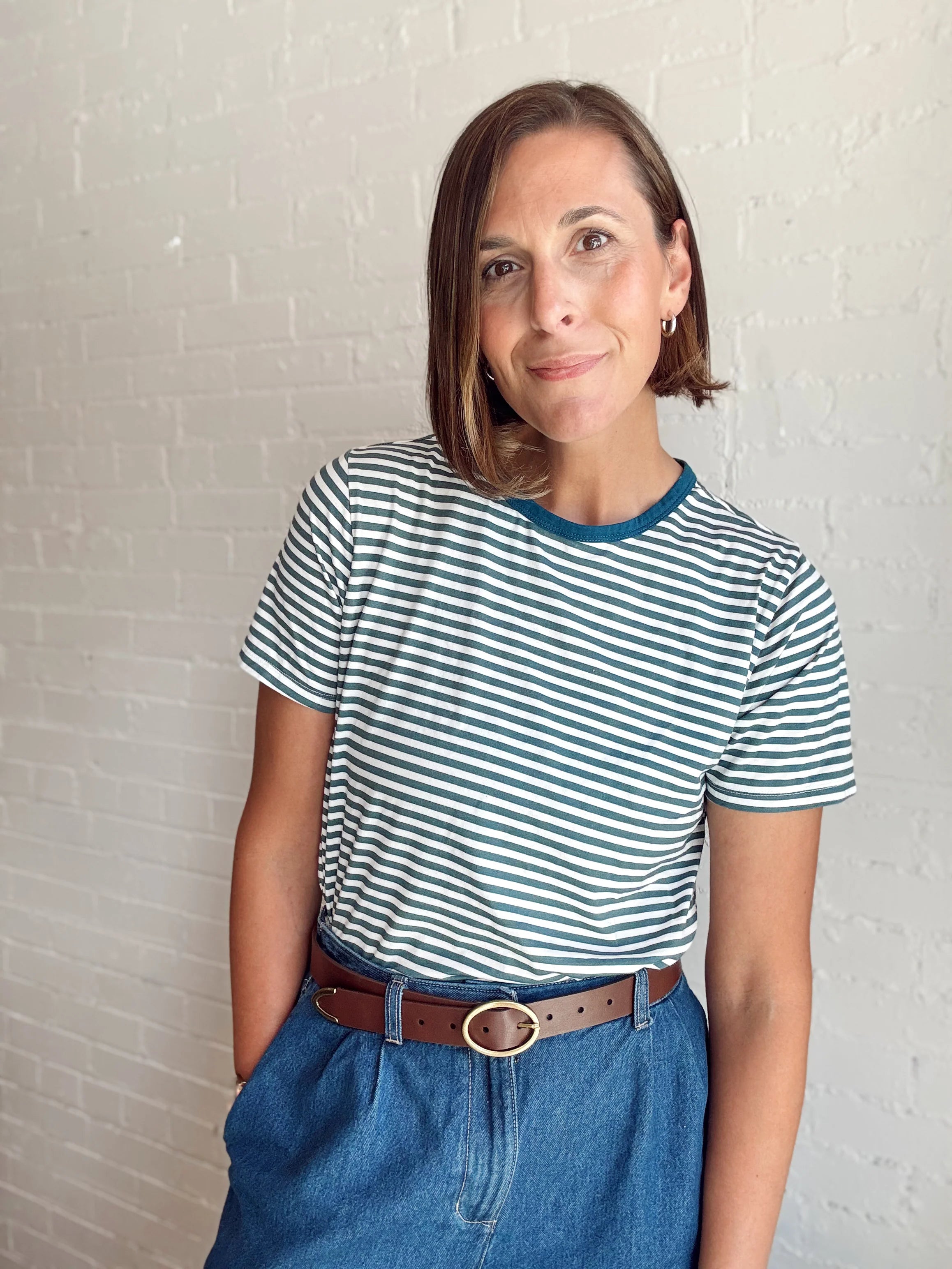 Mom Crop Tee