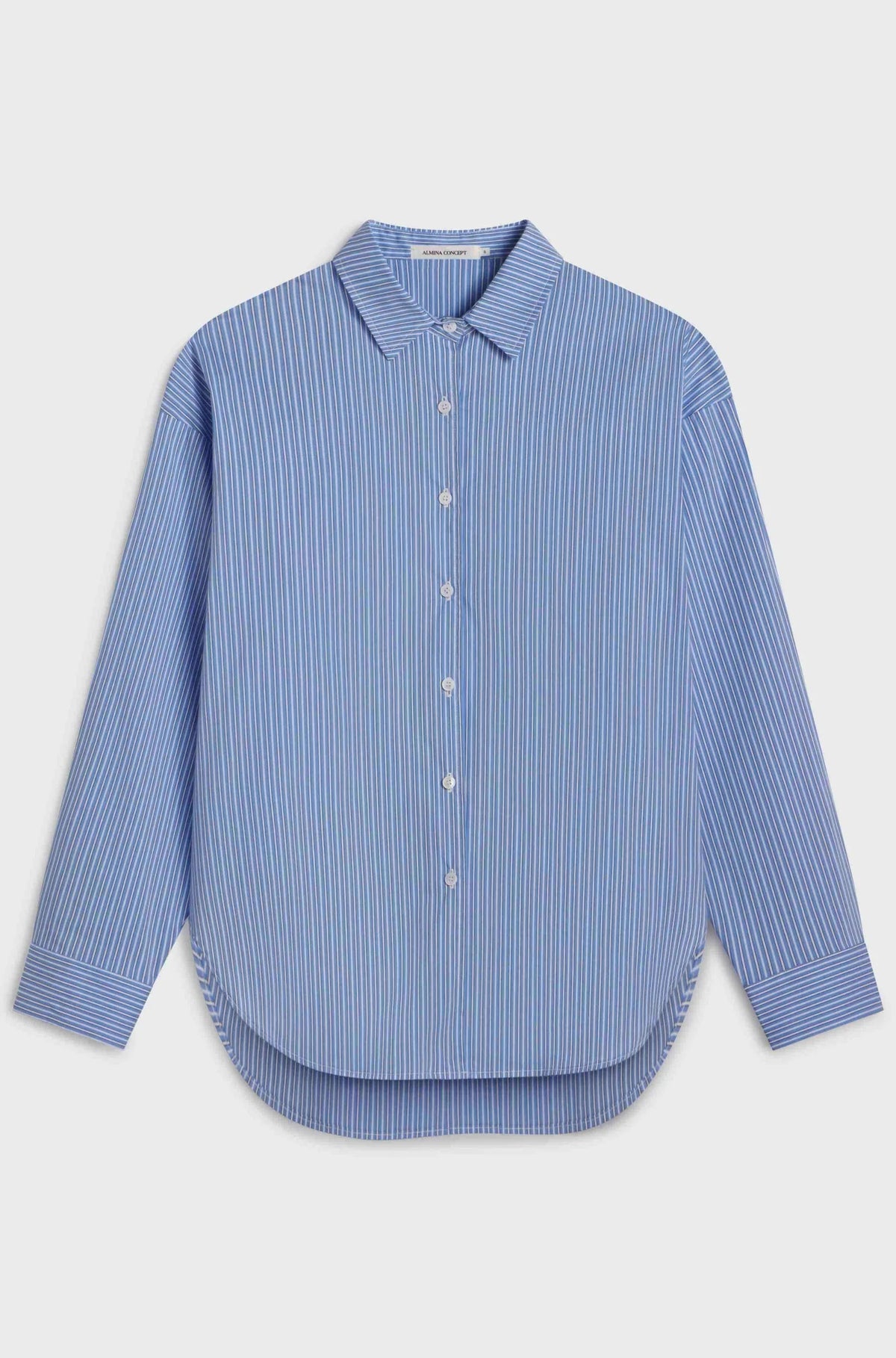 Oversized Shirt | Blue Stripe