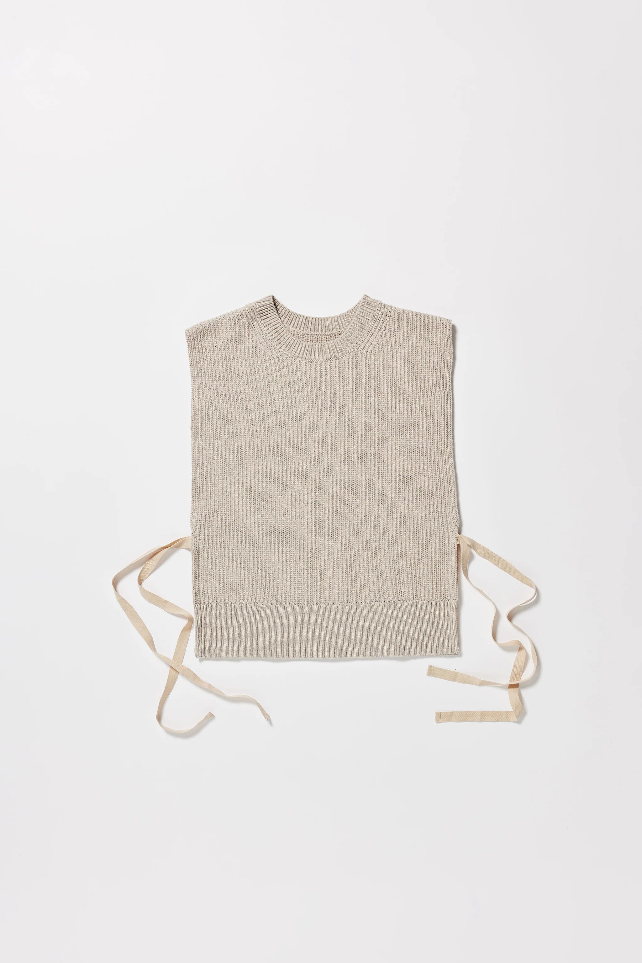 Cusp Knit Vest | Dove Grey
