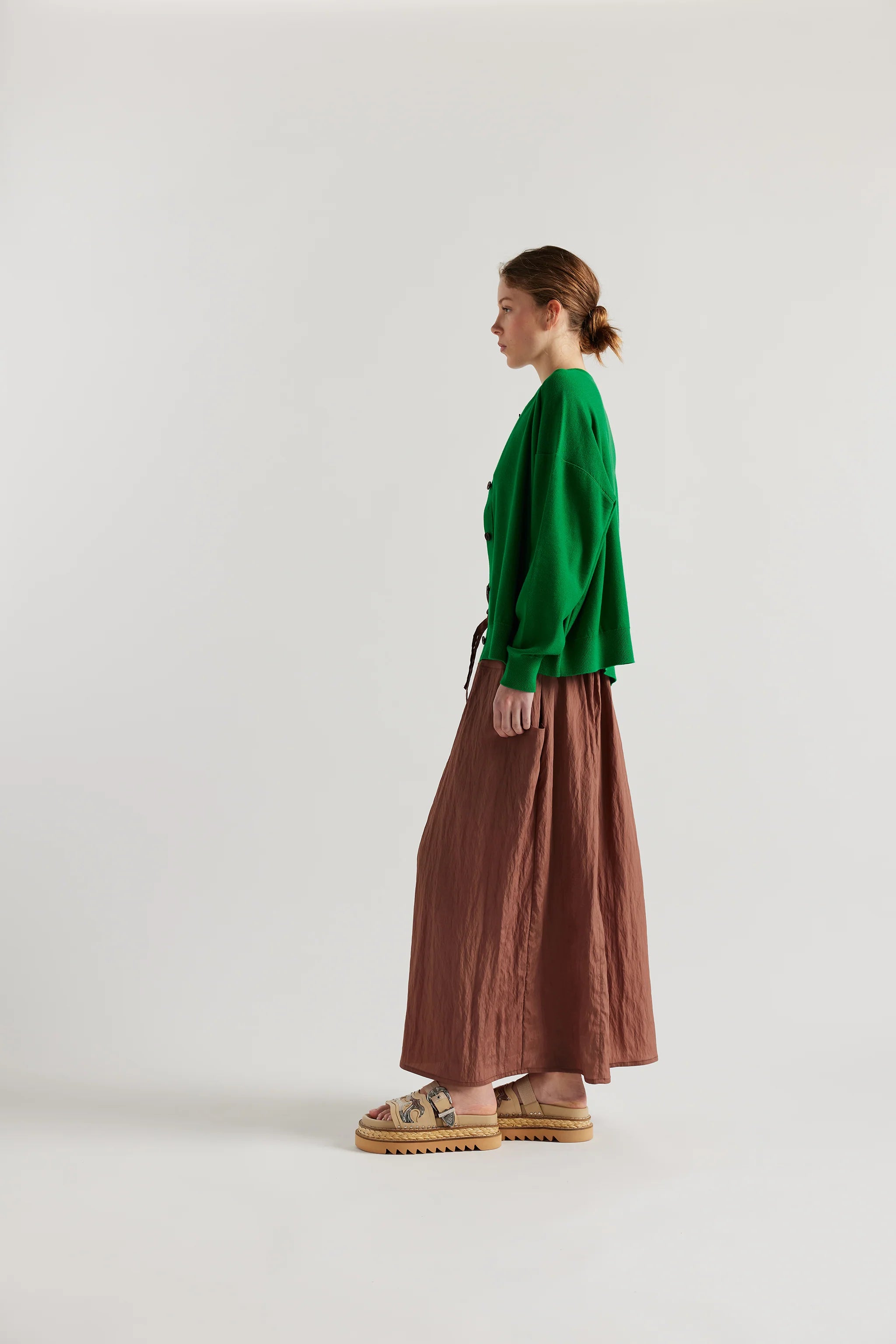 Gateway Cardigan | Vivid Green