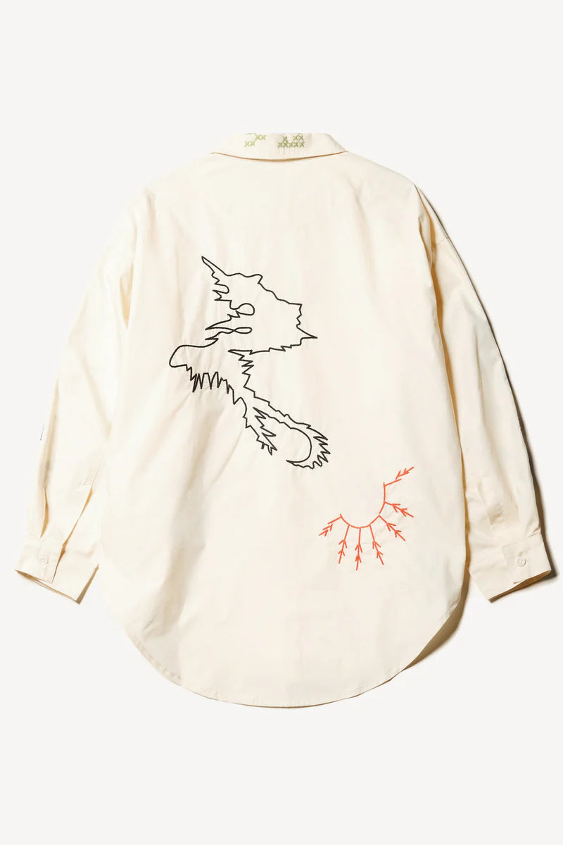 One World Embroidered Shirt