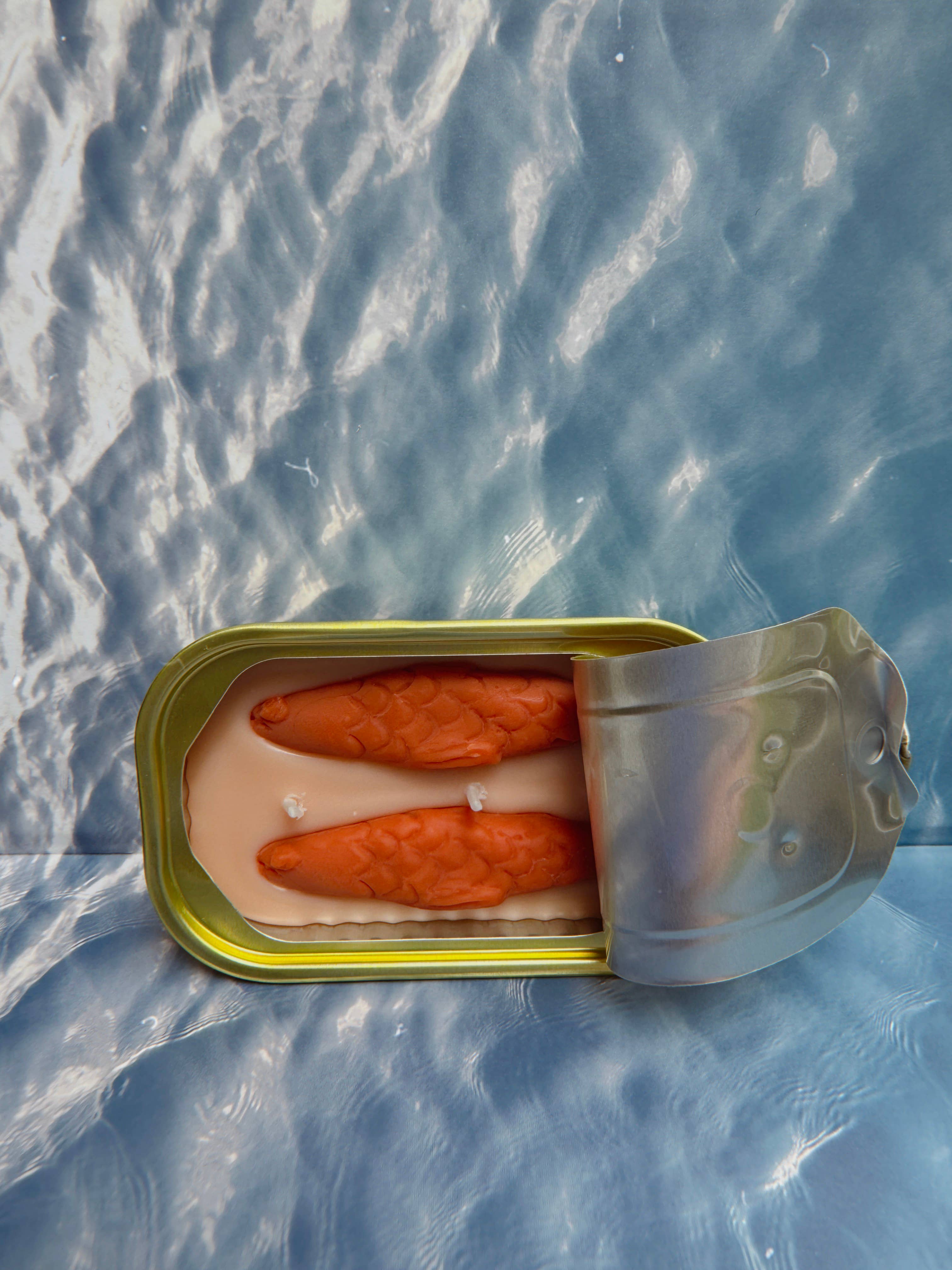Tinned Fish Candle - Oakmoss & Amber