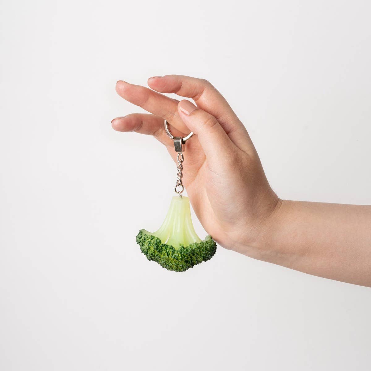 Broccoli Keychain