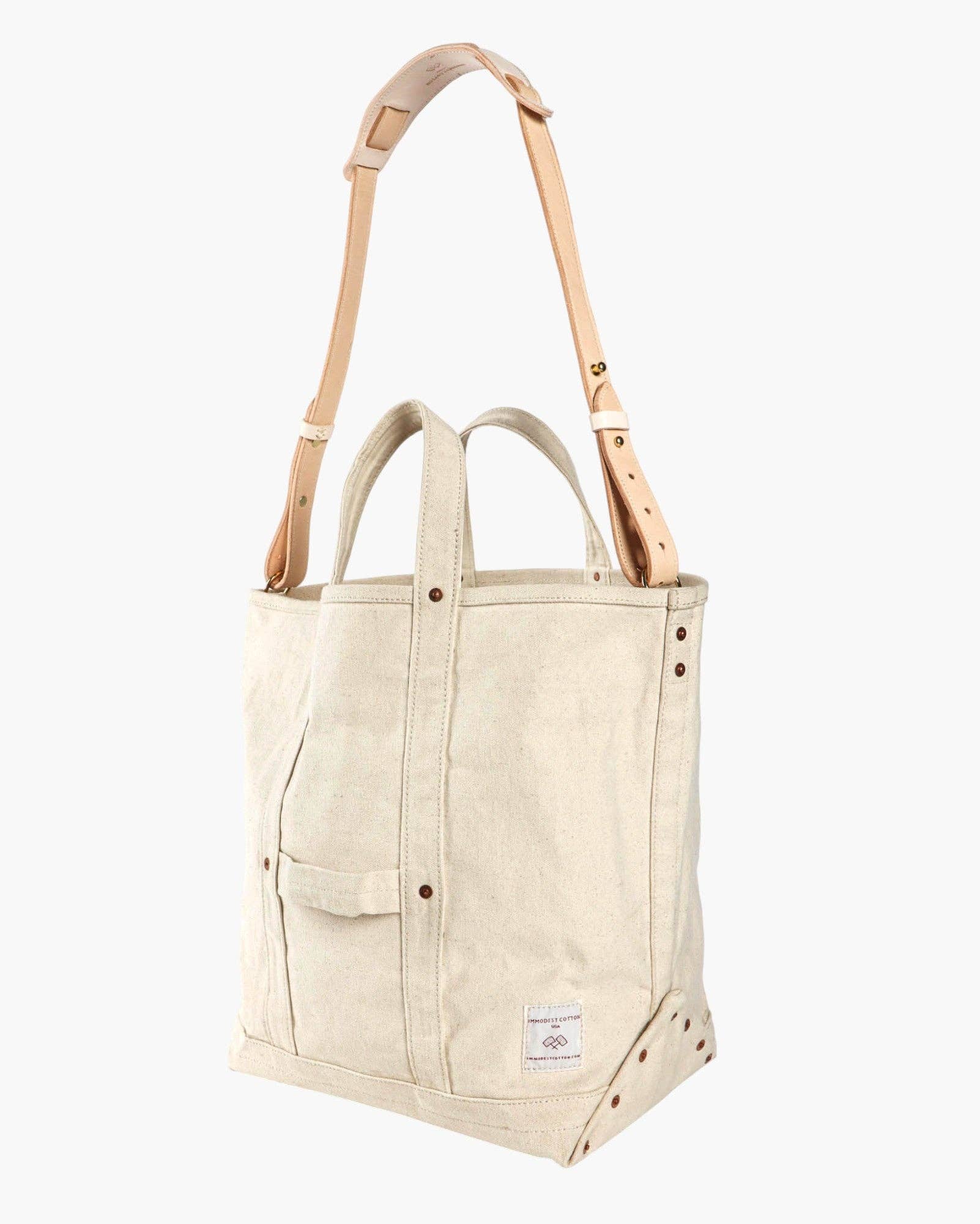 IMMODEST COTTON - Electrician Tote | Natural