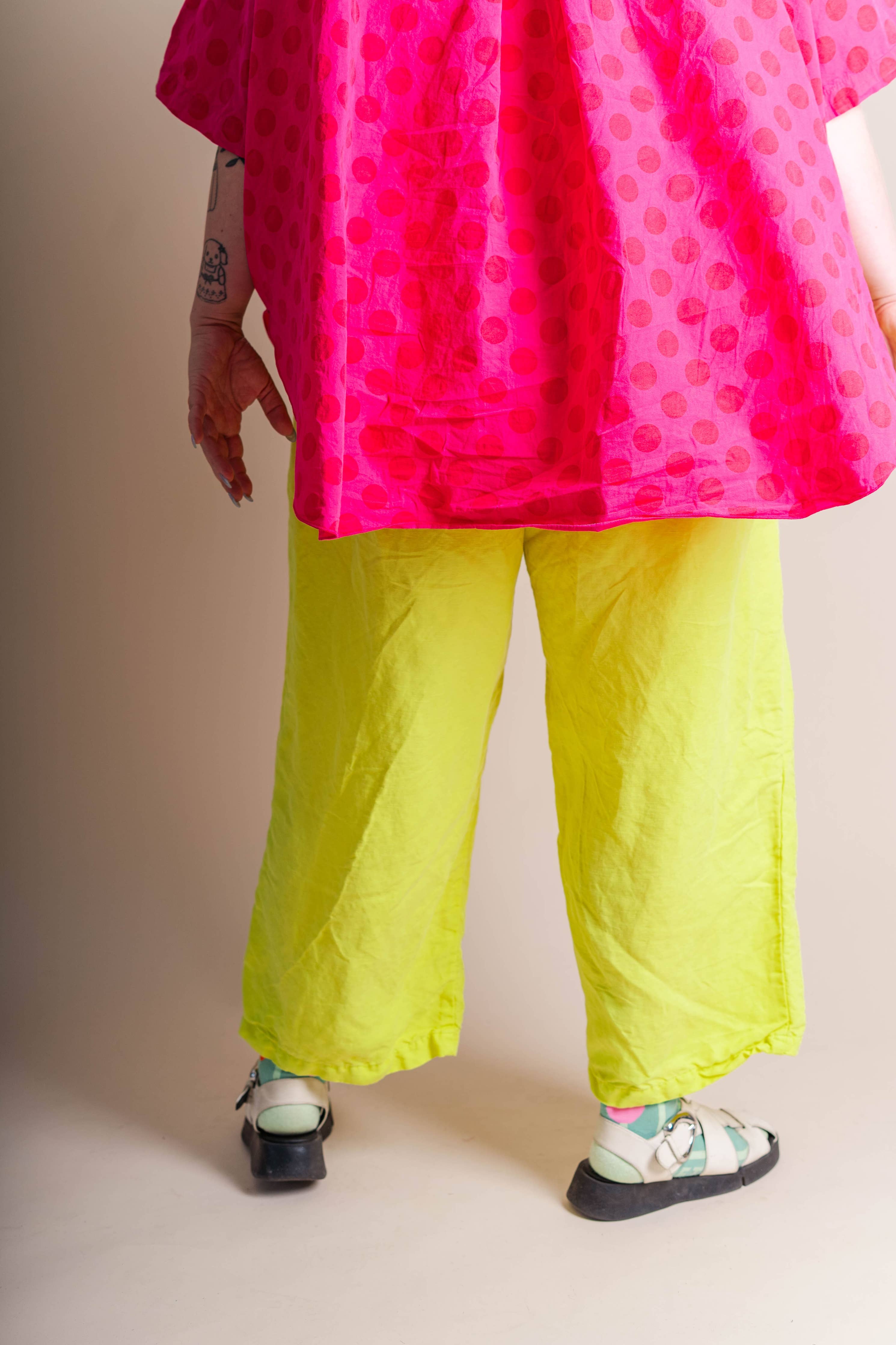 Everywear Pant | Bright Yellow