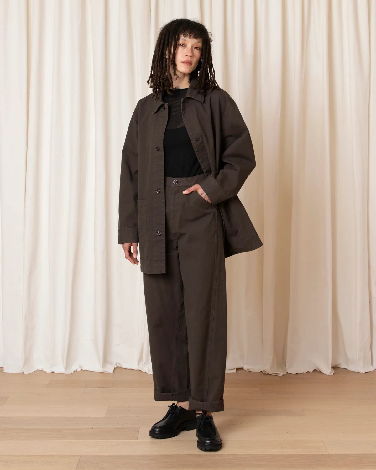 Relaxed Chore Coat | Brown