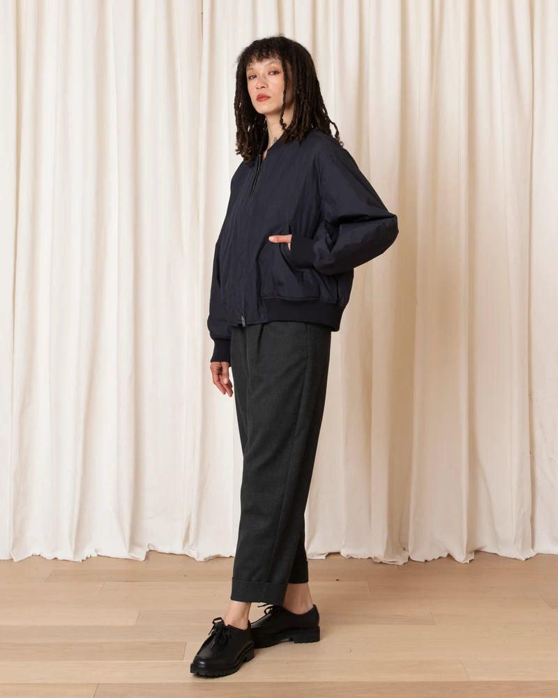 Bomber Jacket | Navy