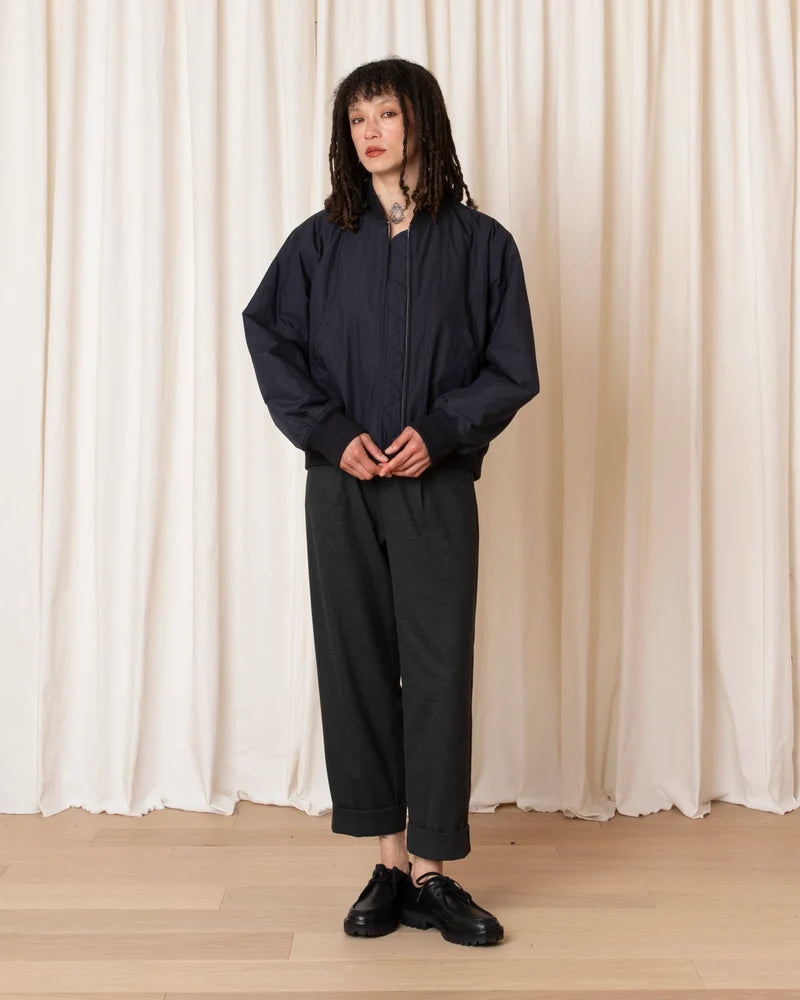 Bomber Jacket | Navy