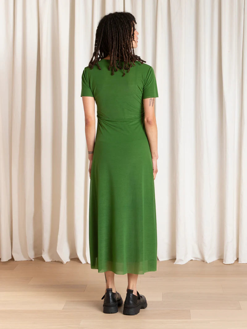 Fitted Mesh T-Shirt Dress