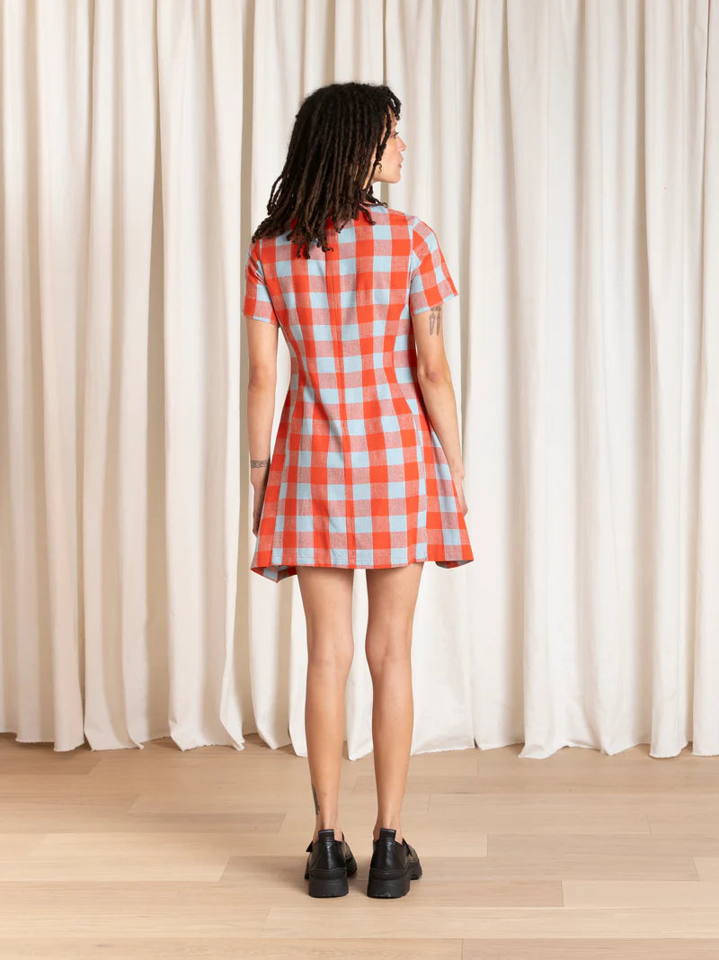 Plaid Mini Dress