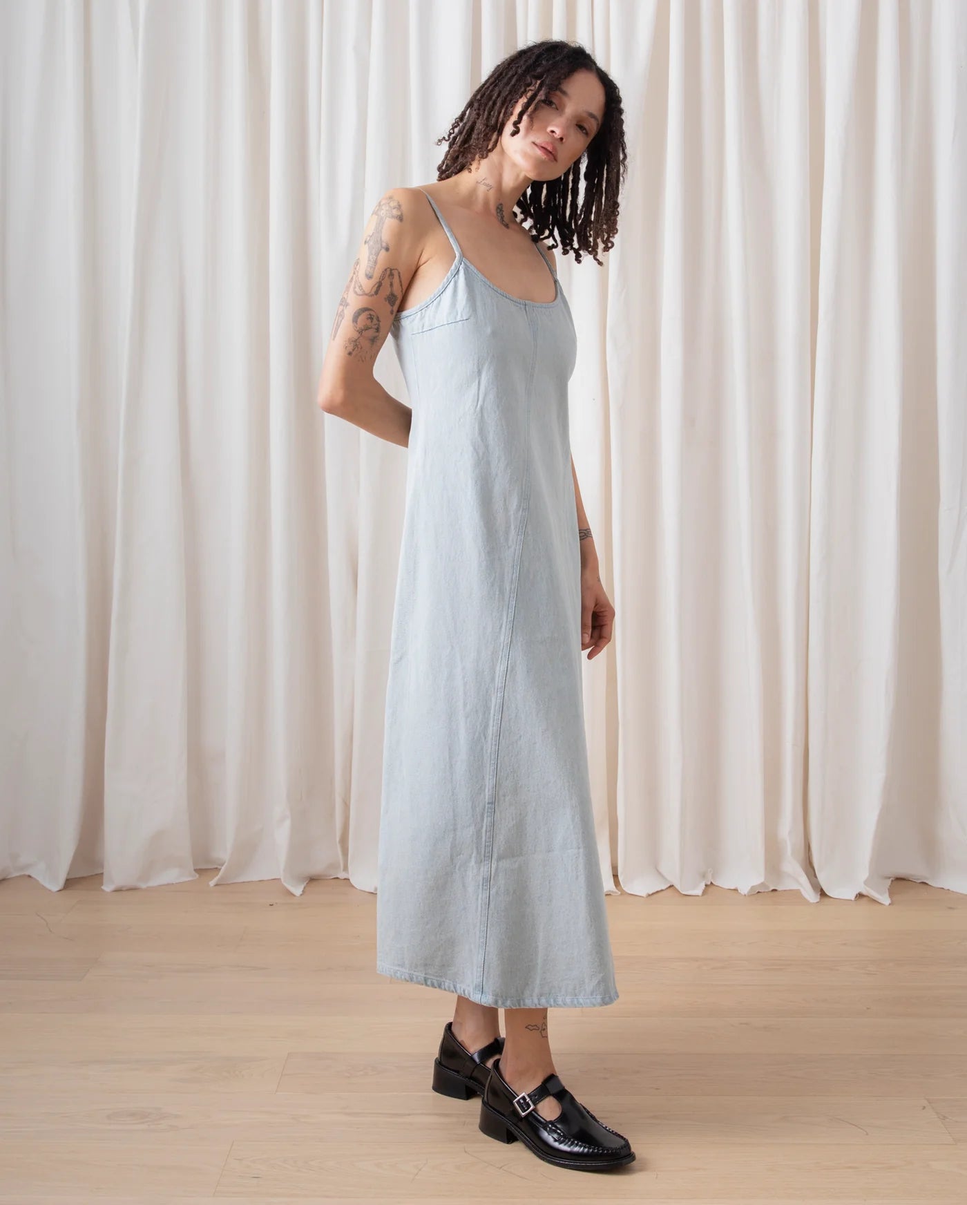 Seamed Tank Dress