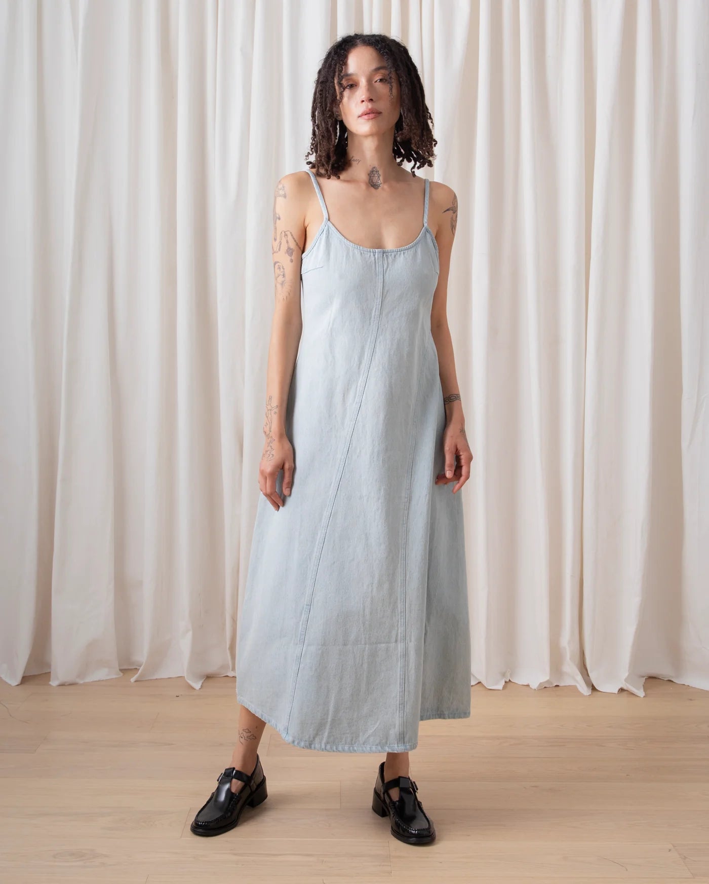 Seamed Tank Dress