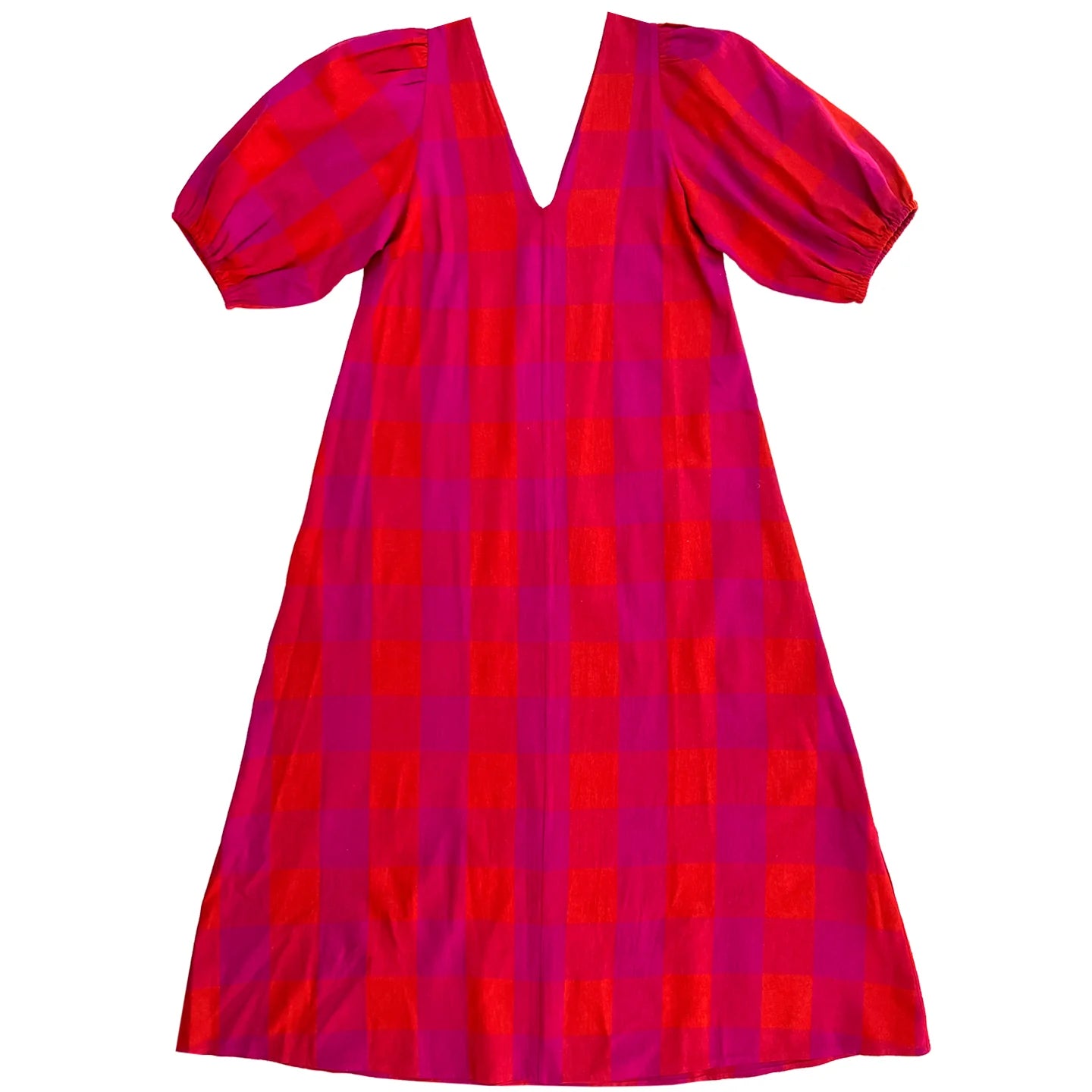 Double V-Neck Maxi Dress | Poppy + Plaid