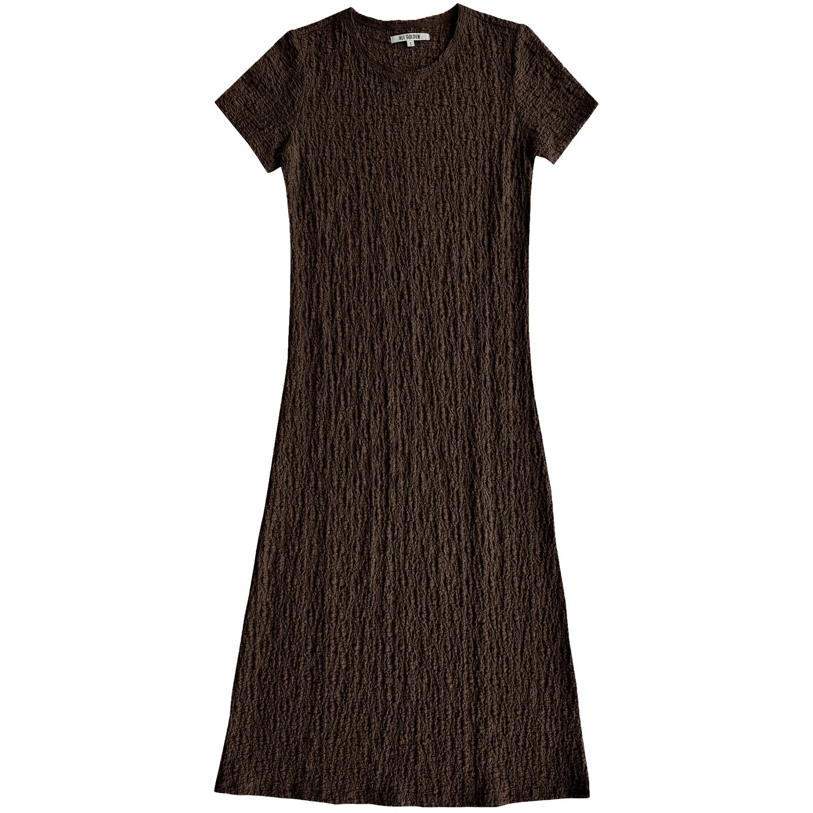 Textured T-Shirt Dress