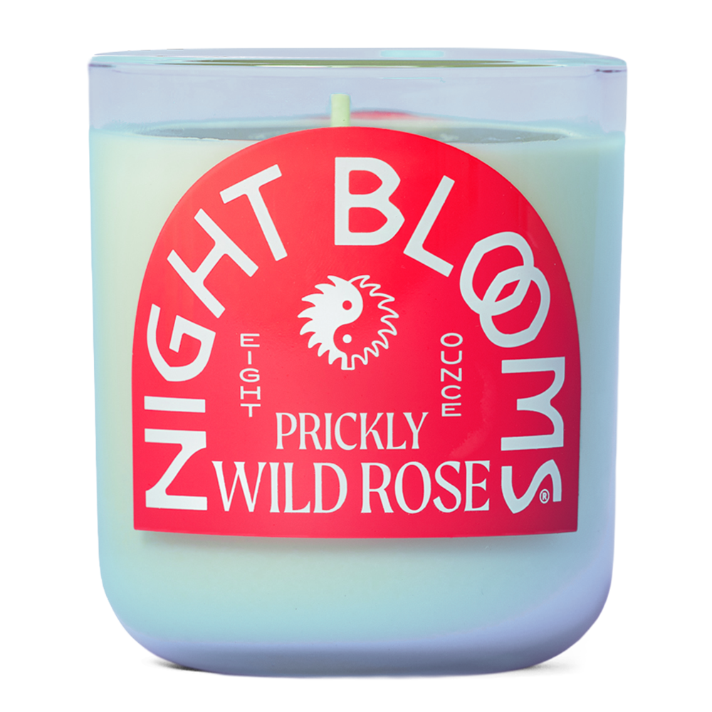 Night Blooms Goods - Prickly Wild Rose 8 oz. Candle