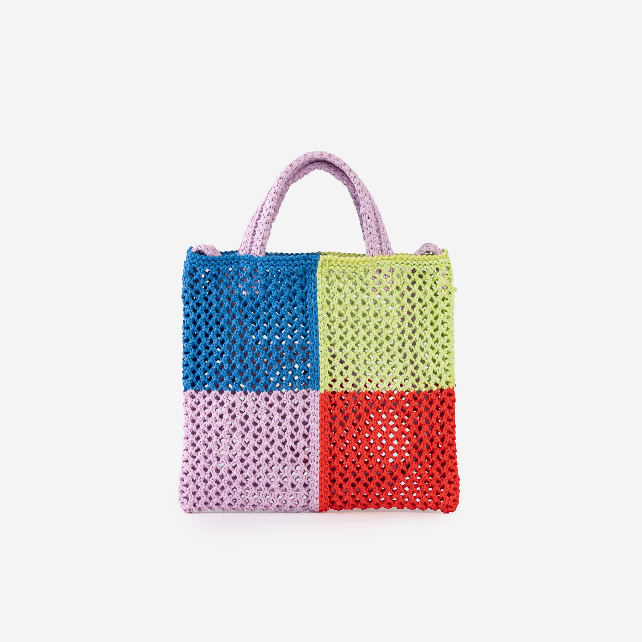 Quattro Raffia Mini Tote