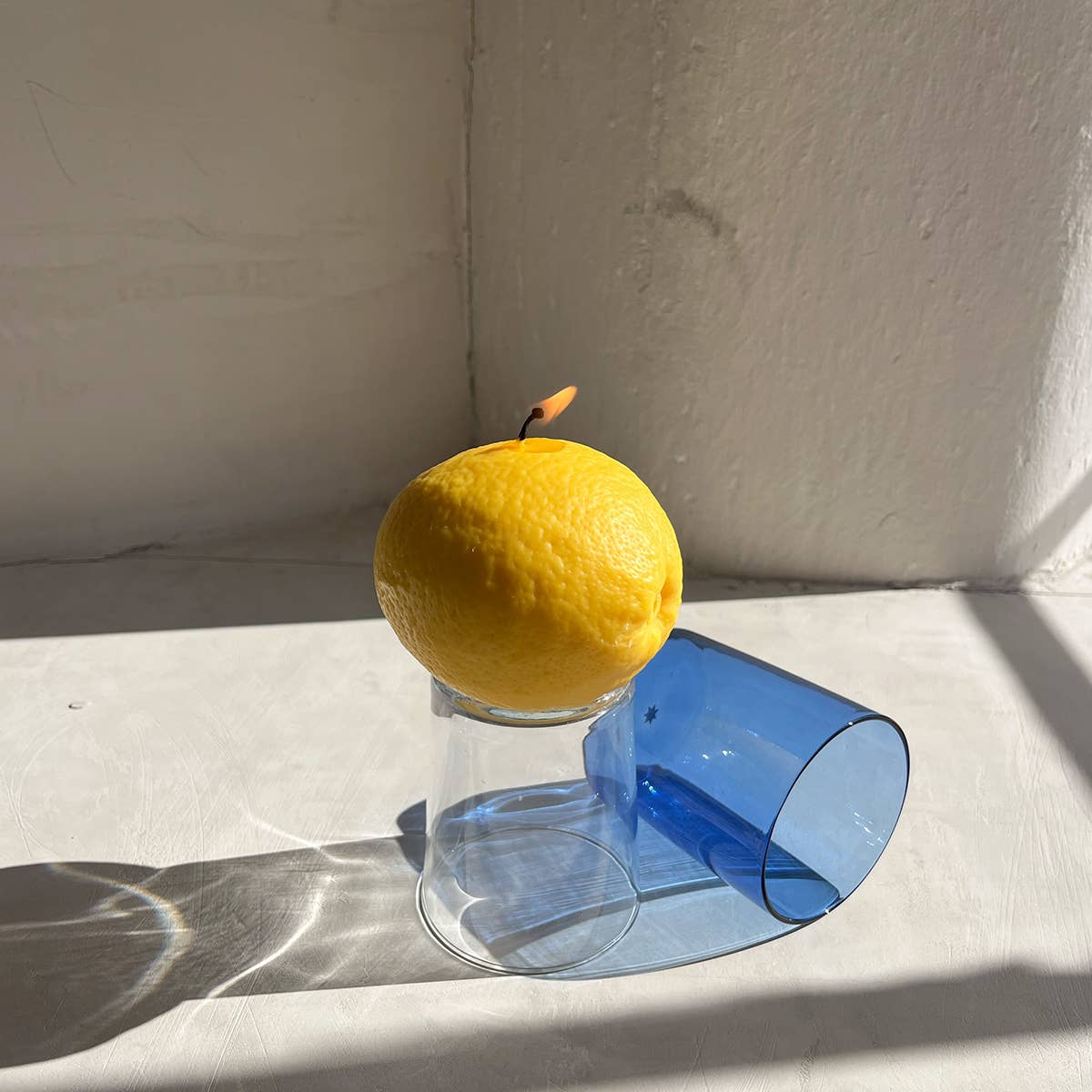 Large Lemon Candle