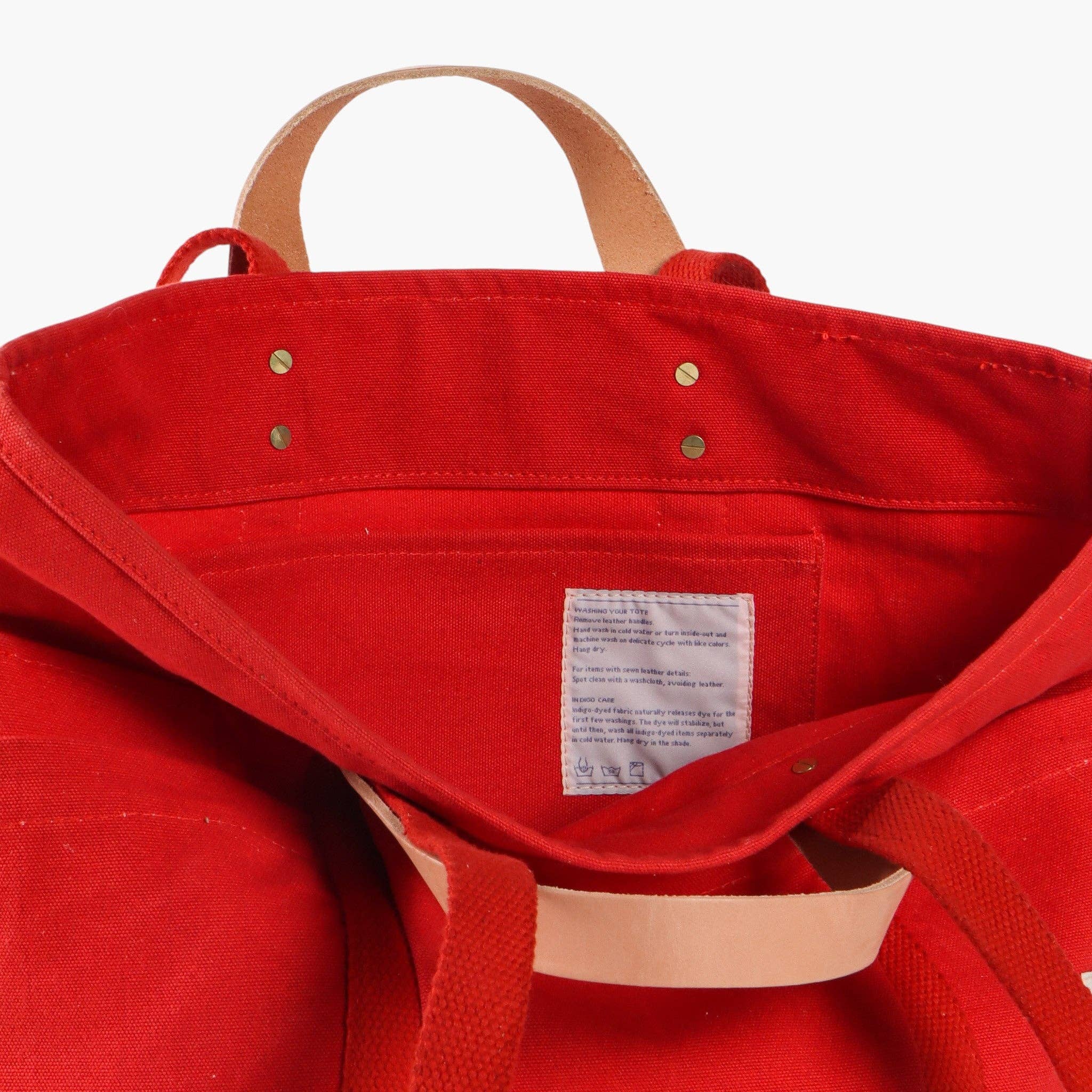 IMMODEST COTTON - Construction Tote | Persimmon